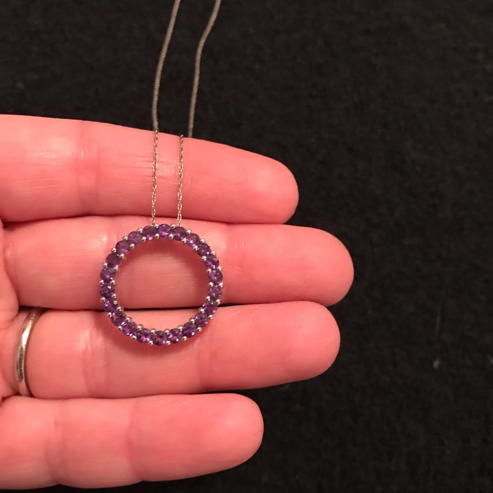 Amethyst necklace